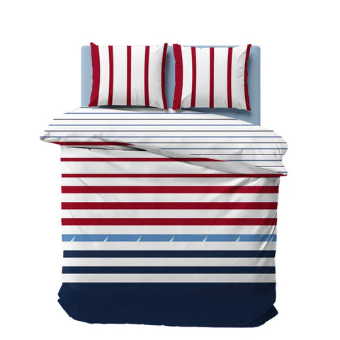Nautica Finn Parure de Couette Double, 200x200, 2x80x80