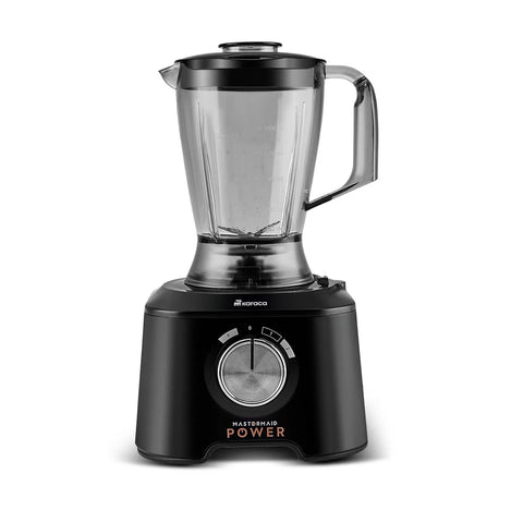 Robot Culinaire Karaca Mastermaid Power Max 11 en 1, Noir Mat Argent, 2500 W