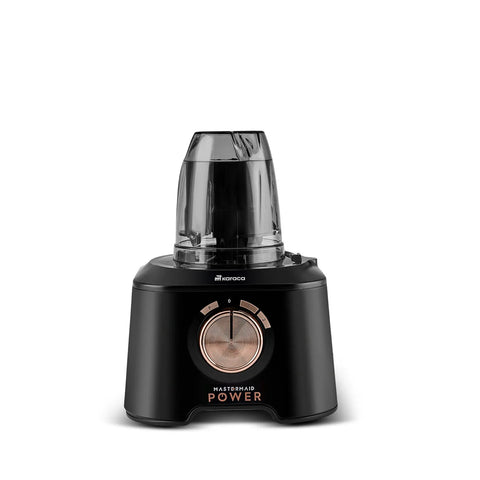 Robot Culinaire Karaca Mastermaid Power Max 11 en 1, Noir Mat Cuivre, 2500 W