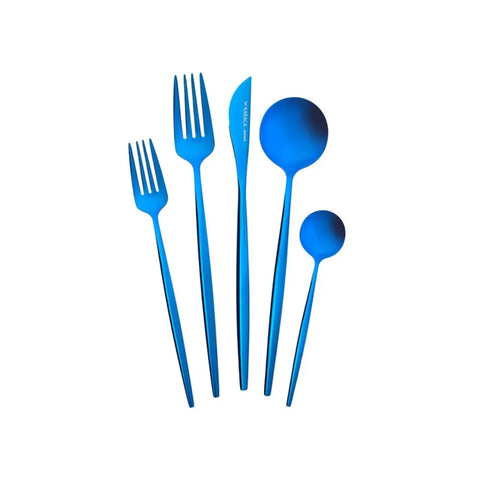 Coffret de couverts pour 6 personnes Karaca Orion Blue, 30 pièces
