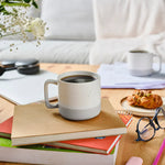 Karaca Maybel Tasse, Blanc Gris, 400 ml
