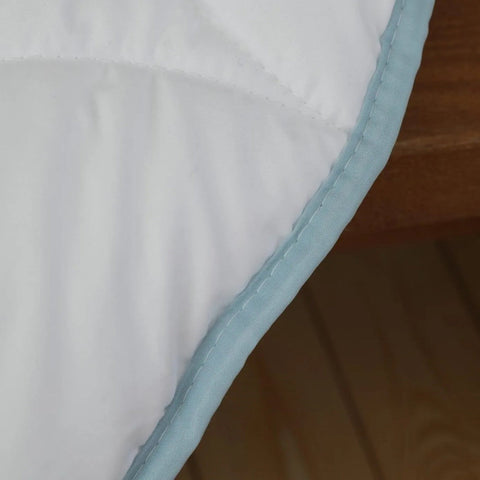 Parure de Lit Double Karaca Home Misha 100 % Coton Tissé Teint, Blanc