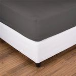 Nautica Jersey Drap-housse, Anthracite, 100x200 cm