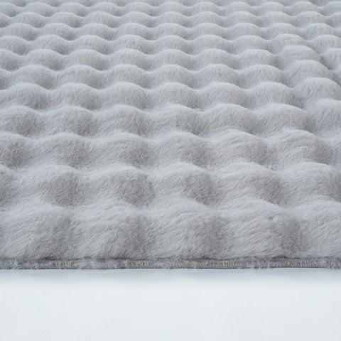 Kaşmir Halı 7/24 Cosy Premium Bubble Gris clair 80x150 cm
