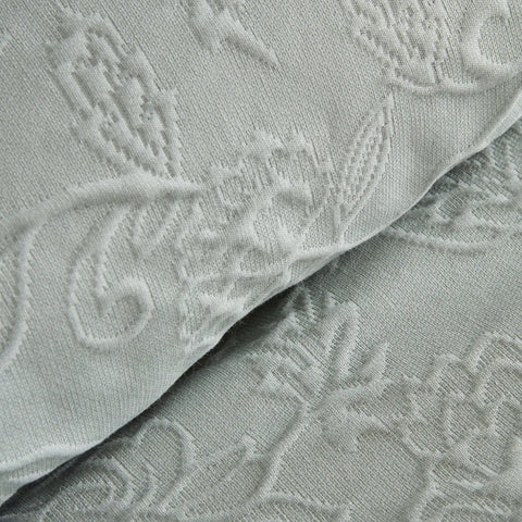 Karaca Home White Collection Tyra 100% coton Couette double, sauge
