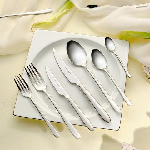 Ensemble de couverts Karaca Bellamy Elegance pour 12 personnes, 84 pièces