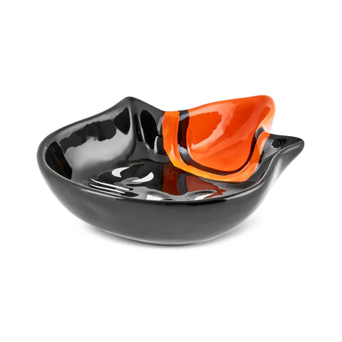 Assiette à Snacks Karaca Halloween 24 Catspy, 12 cm