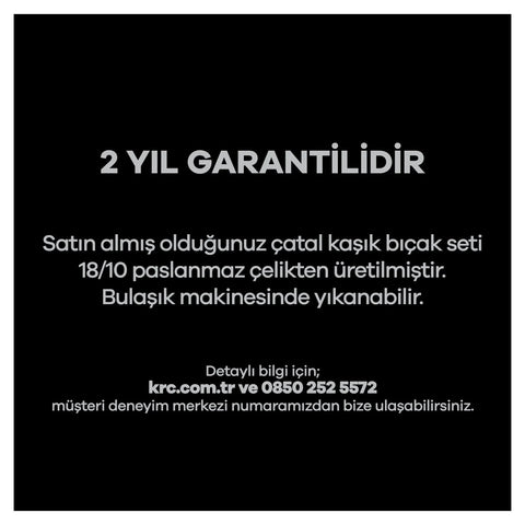 KRC ÇKB LİZA 84 PRÇ ELEGANCE KUT, PLATIN