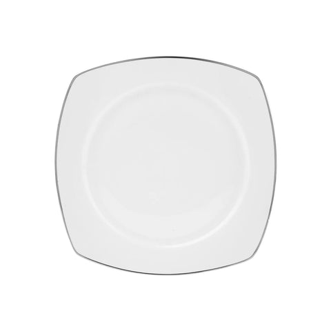Service de table en porcelaine Karaca Adelia pour 6 personnes, 24 pièces, platine