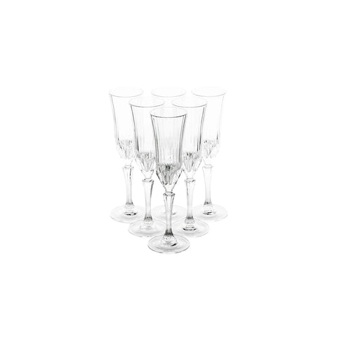 Verre à champagne Rcr Adagio 6 pièces, 180 ml