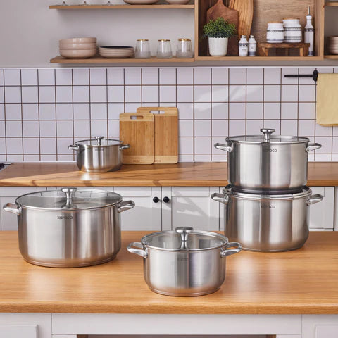 Karaca Elite – Casserole plate en acier inoxydable 26 cm, 3,4 L