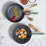 Poêle à griller et wok Karaca Bio Diamond Steel Plus