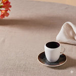 Karaca Earth Collection New Galactic Service à Espresso et Café Turc 2 Pièces à Glaçure Réactive, 100 ml, Blanc