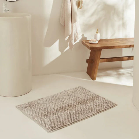 Karaca Home Jules Tapis de Salle de Bain Beige 60x90 cm